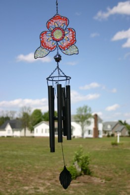 A wind chime and sun catcher in North Carolina