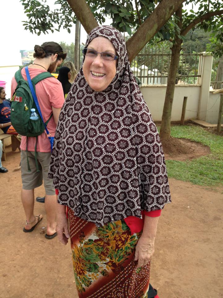 Dressed for the Mosque in Kampala