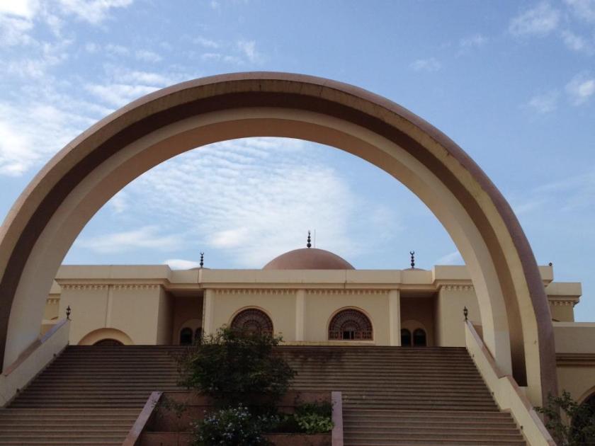 Kampala from the roof of the Mosque