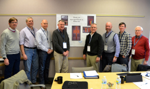 A photo taken with the Trustees at Saturday's Meeting of Elected Bodies