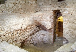 Excavation site in Nazareth
