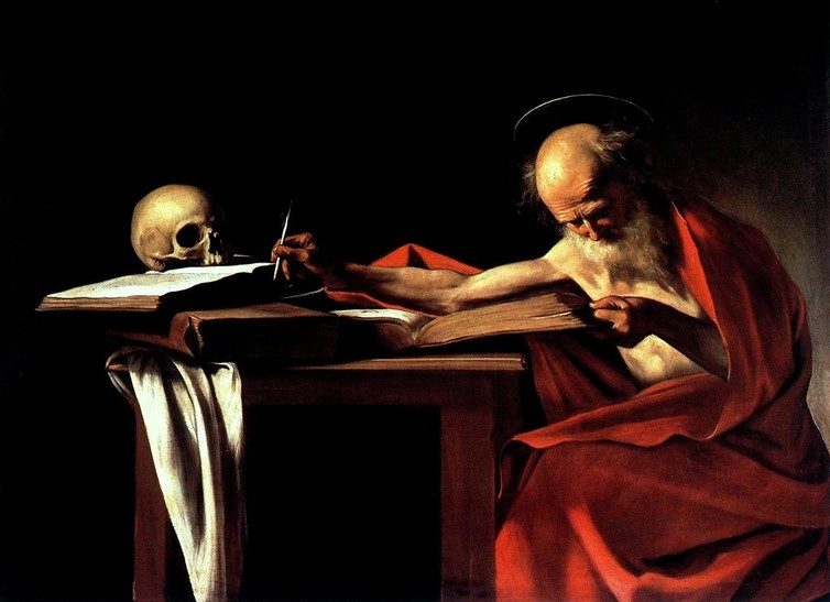 Saint Jerome at work